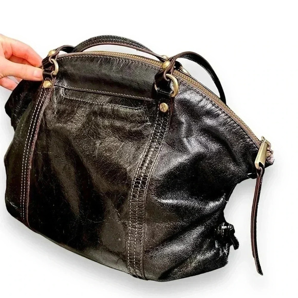 Hobo- Large Elegant Black Women's Tote Bag - Picture 4 of 11